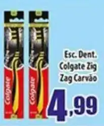 Superbom Supermercados Esc. Dent. Colgate Zig Zag Carvão oferta
