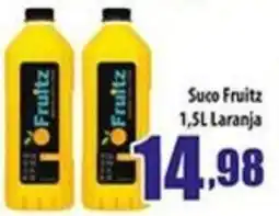 Superbom Supermercados Suco Fruitz 1,5L Laranja oferta