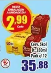Superbom Supermercados Cerv. Skol oferta