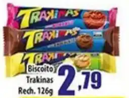 Superbom Supermercados Biscoito Trakinas oferta