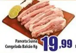 Superbom Supermercados Panceta Suína Congelada Balcão Kg oferta