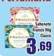 Superbom Supermercados Sabonete francis classic oferta
