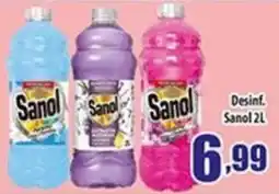 Superbom Supermercados Desinf. Sanol 2L oferta