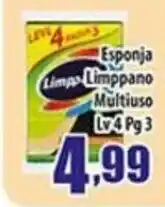 Superbom Supermercados Esponja limpa limpano multiuso oferta