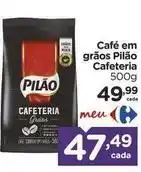 Carrefour Pilão - café em grãos oferta