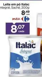 Carrefour Italac - leite em pó oferta