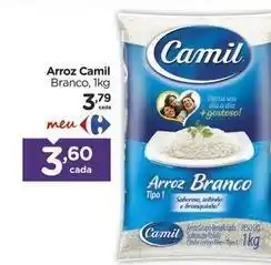 Carrefour Camil - arroz oferta