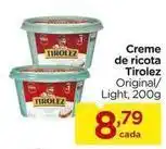 Carrefour Tirolez - creme de ricota oferta