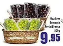 Superbom Supermercados Uva Sem Semente Preta/Branca oferta