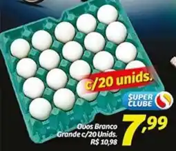 Superbom Supermercados Ovos Branco Grande oferta