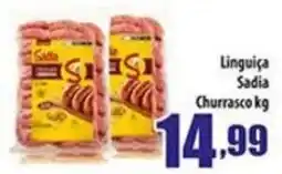 Superbom Supermercados Linguiça Sadia Churrasco oferta