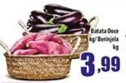 Superbom Supermercados Batata Doce kg/ Berinjela kg oferta