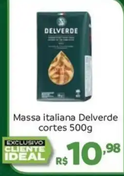 Hiperideal Supermercados Massa italiana delverde cortes oferta
