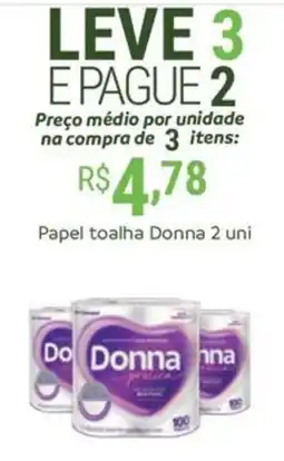 Hiperideal Supermercados Papel toalha donna 2 uni oferta
