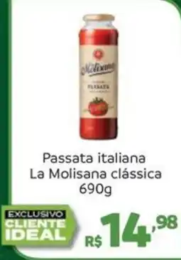 Hiperideal Supermercados Passata italiana la molisana clássica oferta