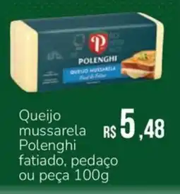 Hiperideal Supermercados Queijo mussarela polenghi oferta