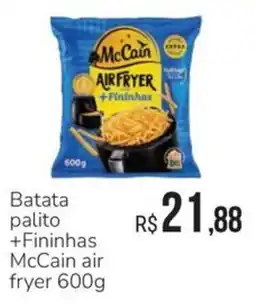 Hiperideal Supermercados Batata palito +Fininhas McCain air fryer oferta
