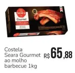 Hiperideal Supermercados Costela seara gourmet ao molho barbecue oferta
