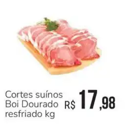 Hiperideal Supermercados Cortes suínos Boi Dourado resfriado oferta