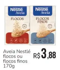 Hiperideal Supermercados Aveia Nestlé flocos ou flocos finos oferta