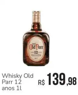 Hiperideal Supermercados Whisky Old Parr 12 anos oferta