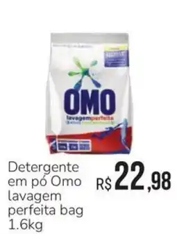 Hiperideal Supermercados Detergente em pó Omo lavagem perfeita oferta