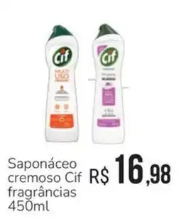Hiperideal Supermercados Saponáceo cremoso Cif fragrâncias oferta