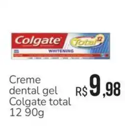 Hiperideal Supermercados Creme dental gel colgate total 12 oferta