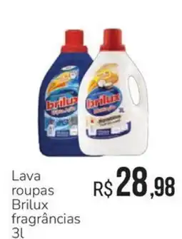 Hiperideal Supermercados Lava roupas Brilux fragrâncias oferta