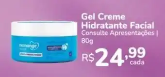 Gel Creme Hidratante Facial