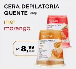 Farmácias Associadas cera depilatória quente mel morango oferta