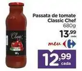 Carrefour Do chef - passata de tomate classic oferta