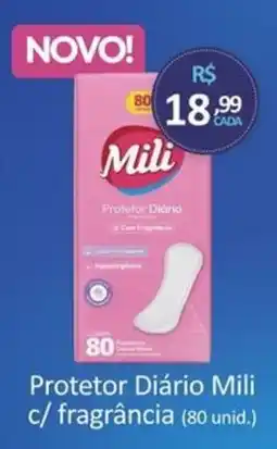 Farmácias Associadas Protetor diário mili c/ fragrância oferta