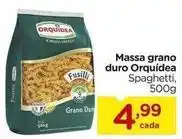 Carrefour Orquídea - massa grano duro oferta