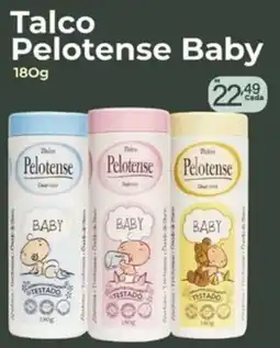 Farmácias Associadas Talco pelotense baby oferta