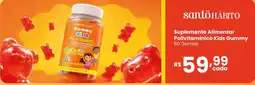 Farmácias Associadas Suplemento Alimentar Polivitamínico Kids Gummy oferta