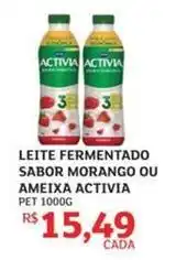 Assaí Atacadista Activia - leite fermentado sabor morango ou ameixa oferta