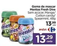 Carrefour Fresh - goma de mascar mentos dive oferta