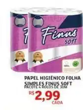Assaí Atacadista Soft - papel higiênico folha simples finus oferta