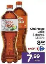 Carrefour Leão - chá matte oferta