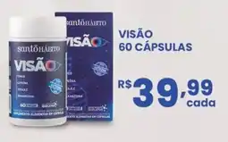 Farmácias Associadas visão 60 cápsulas oferta