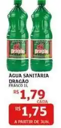Assaí Atacadista Dragão - agua sanitaria oferta