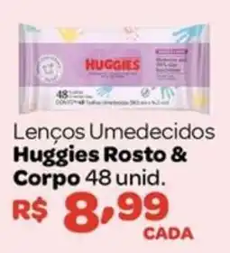 Farmácias Associadas Lenços Umedecidos Huggies Rosto & Corpo oferta