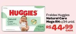 Farmácias Associadas Fraldas huggies natural care oferta