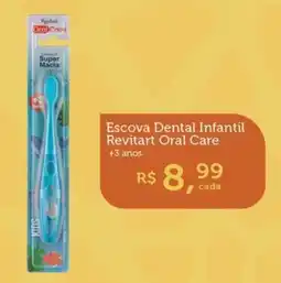 Farmácias Associadas escova dental infantil revitart oral care oferta