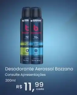 Farmácias Associadas Desodorante Aerossol Bozzano oferta