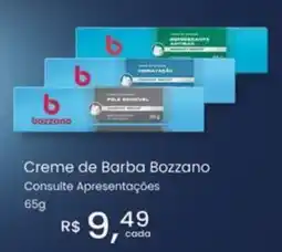 Farmácias Associadas Creme de Barba Bozzano oferta
