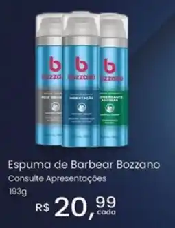 Farmácias Associadas Espuma de Barbear Bozzano oferta