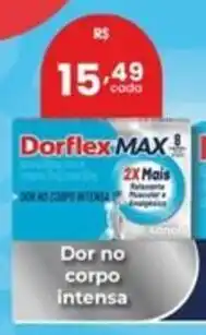 Farmácias Associadas Dorflex Max oferta