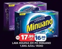 Supermercados Correia Lava roupas em pó minuano oferta